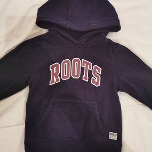 Navy Blue Roots Toddler Hoodie - 2T